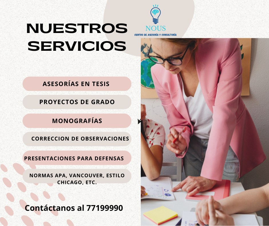 Nuestros servicios de asesoría